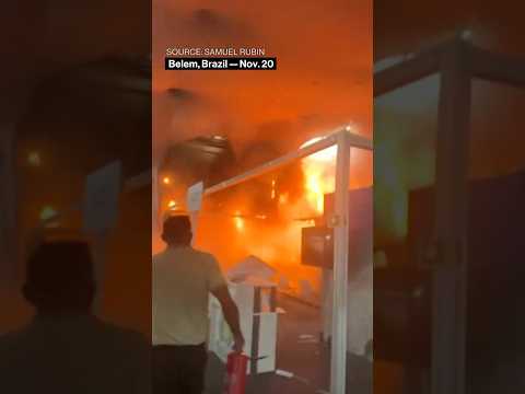 Fire Breaks Out at COP30 Climate Summit Venue in Brazil