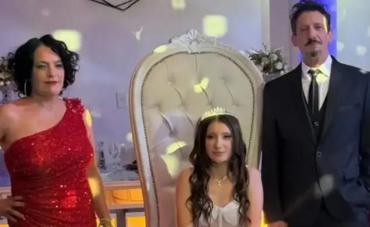 Así fue la fiesta de 15 de la hija de Julieta Fazzari y Octavio Borro, dos íconos de los ’90