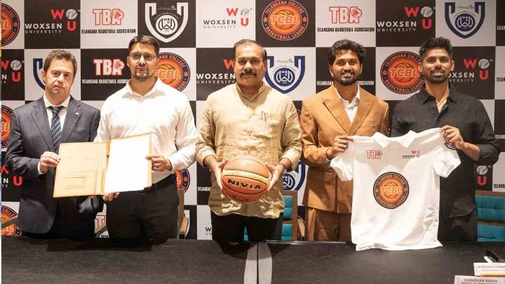 Woxsen Sports Academy Signs MoU With Telangana Basketball Association To Strengthen State’s Collegiate Basketball Ecosystem