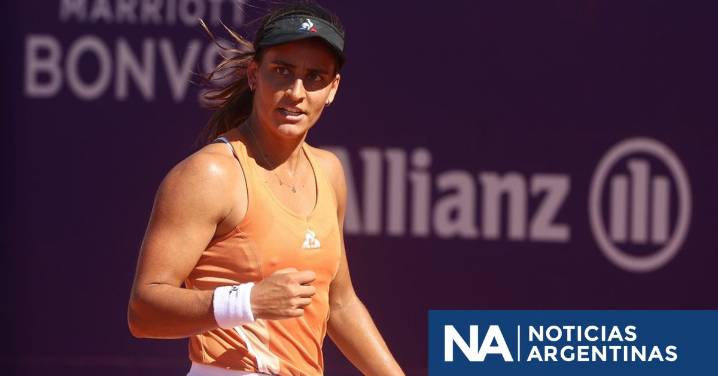Tres tenistas nacionales clasificaron a los octavos de final del Argentina Open femenino