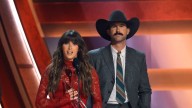 CMA Awards 2025: Zach Top celebrates with beer on stage, Ella Langley wins big