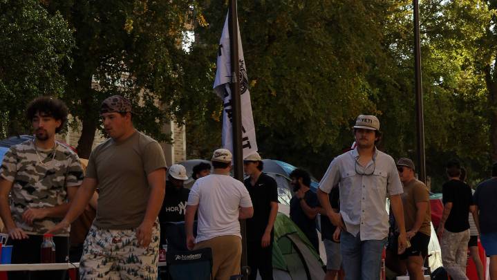 More than 1,700 students camping out for TTU football game, College GameDay