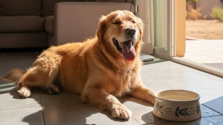 Ni a los 24° ni a los 30°: a qué temperatura pasan calor los perros