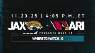 Where to Watch: Jaguars vs. Cardinals, Week 12 of 2025 NFL Season