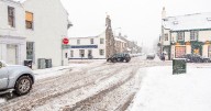 Weather maps predict when snow will stop falling in Scotland as temperature to plummet to