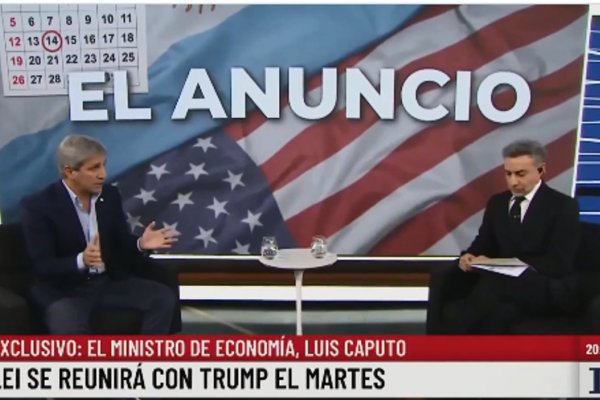 Caputo ahora dice que "nunca" se negoció un rescate con bancos yanquis y las redes le muestran su mentira