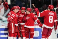 Red Wings rookie Nate Danielson has goal and assist for first NHL points in 4