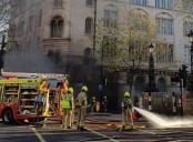 Major fire breaks out in tunnel in central London sparking road closures