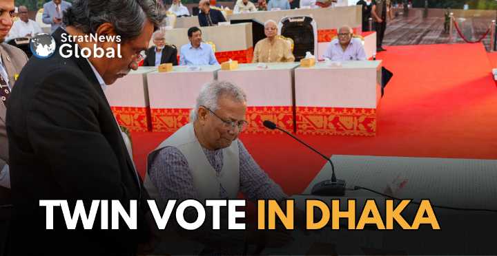 Yunus Announces Twin Vote As Dhaka Tensions Surge