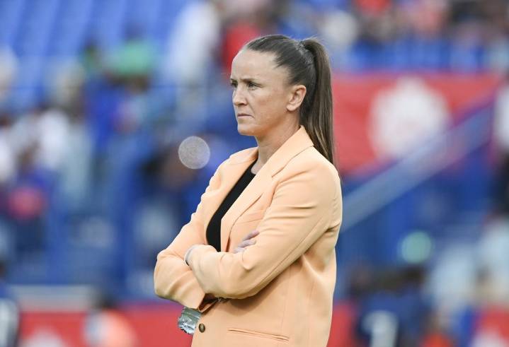 Coach Casey Stoney to miss Canada games in Japan due to ‘personal family matters’