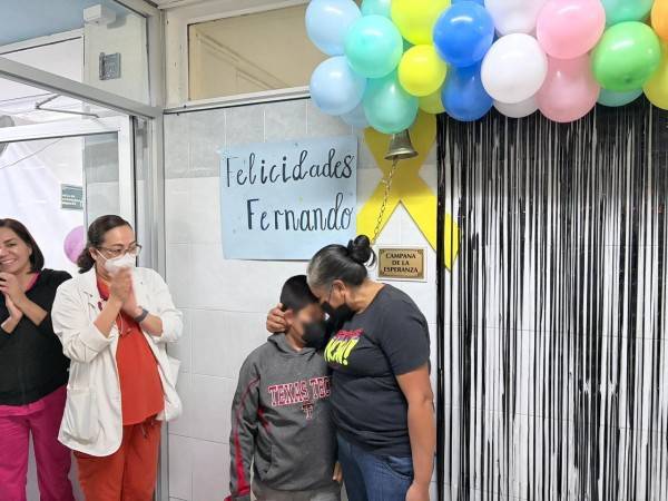 ¡Menor vence al cáncer! Y toca la Campana de la Victoria