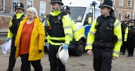 Bristol city centre mass protest sees 31 arrested