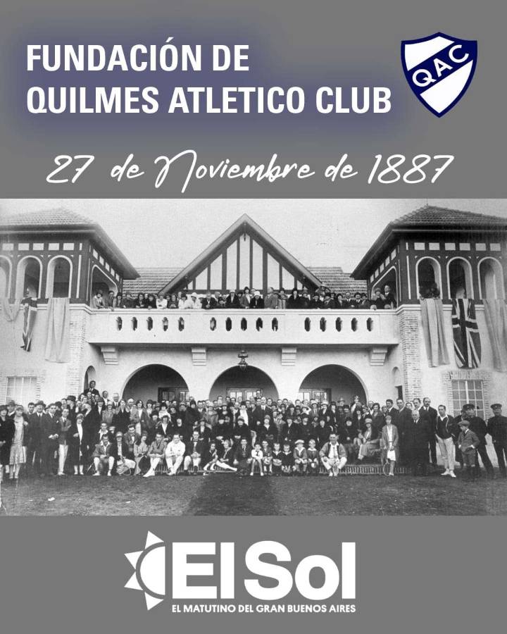 Quilmes AC cumple 138 años de historia