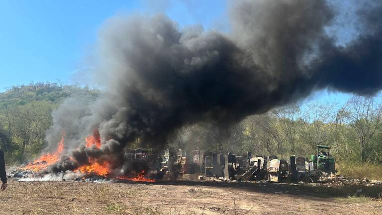 Destruyen casi dos toneladas de drogas en Culiacán