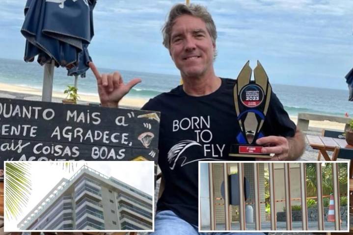 Champion hang-glider dead after midair collision with paraglider, building crash plunges him 11 stories