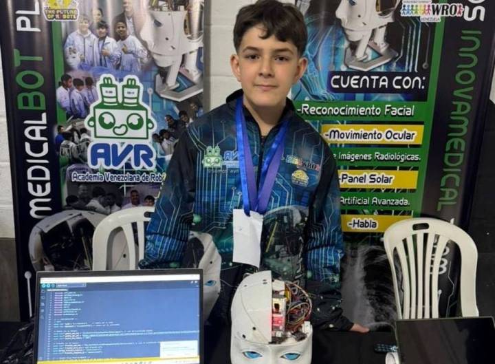 Ibrahim Rahwan Falaha: el joven guayanés que pone la robótica al servicio de la inclusión social