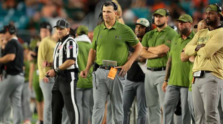 Miami football HC Mario Cristobal blasts officials for controversial personal foul call