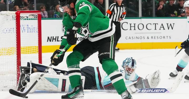 Stars edge Kraken 2-1 behind Seguin's winner, DeSmith's 30 saves