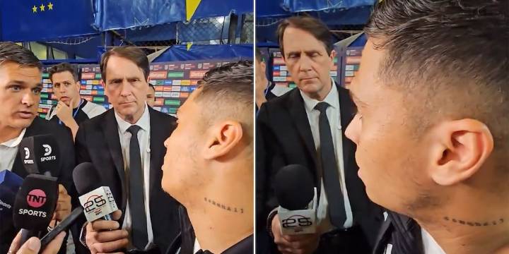 El acalorado cruce de Juanfer Quintero con un periodista tras la derrota de River contra Boca: “Jamás le haría una cama a un entrenador”