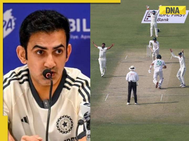 Gautam Gambhir lashes out at pitch critics after India's 30