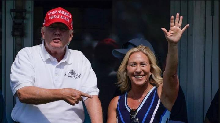 Donald Trump se distancia de la congresista ultraconservadora Marjorie Taylor Greene: ¿Un giro hacia la izquierda?