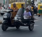 Mandakini, her sister & their trusty scooter: Meet 'biker dadis' who ride in Sholay style!