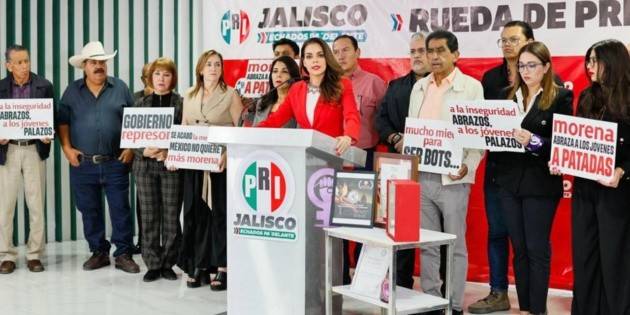 PRI Jalisco condena represión contra manifestantes de la Generación Z