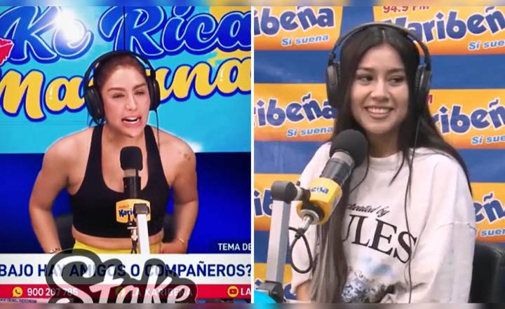 Lesly Suárez confunde a streamer Milenka Nolasco con Zully en su programa en La Karibeña: ¿No la conoce?