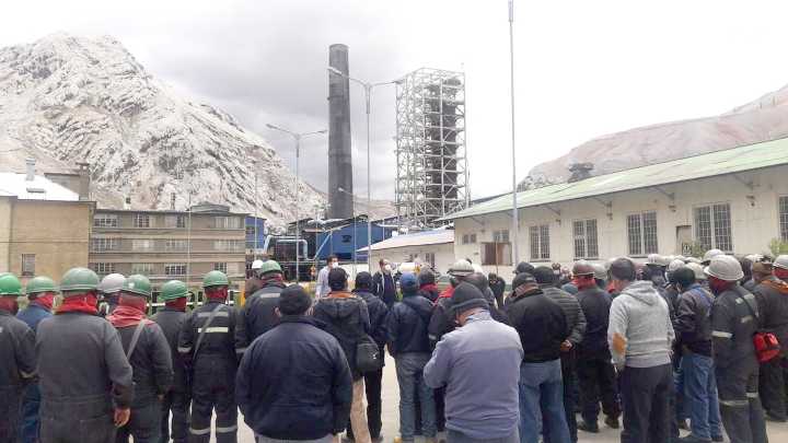 En riesgo liquidación de 3,500 trabajadores de Doe Run