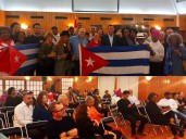 Cubanos residentes en Francia subrayan compromiso con su país