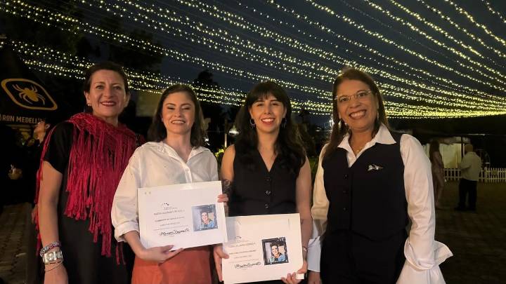 Dos talentosas colombianas fueron ganadoras de la Beca Ana Piñeres