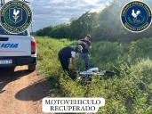 FONTANA: Recuperaron Una Moto Robada En Tras Una Persecución