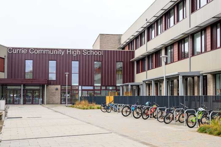 Currie Community High School opened without fanfare