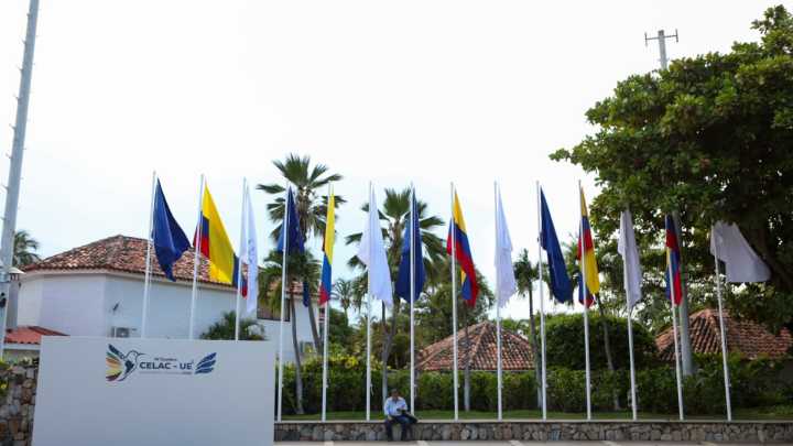 Estos fueron los presidentes y líderes que llegaron a Santa Marta para la cumbre UE