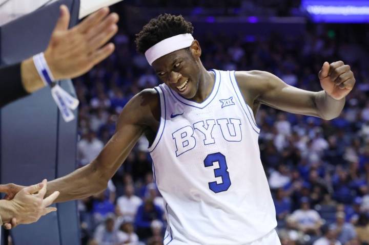 #7 BYU overcomes slow start to beat Delaware, 85