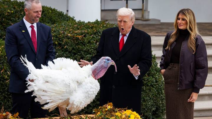Ni los pavos se salvan con Trump