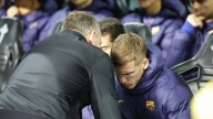 Giráldez, entrenador del Celta de Vigo, se queja por la entrada de Dani Olmo en el once del Barça: "Es rara a nivel reglamentario"