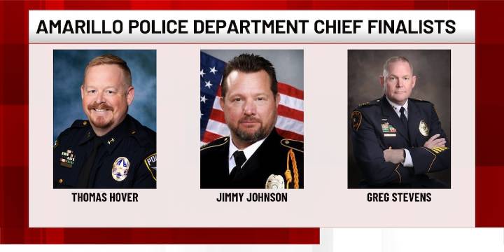 Amarillo police chief search narrows to three finalists