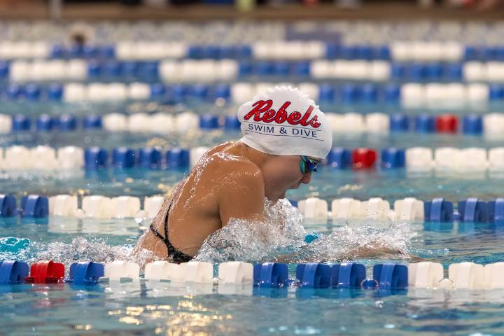 Rebels swim and dive teams excel in Central Alabama Championships
