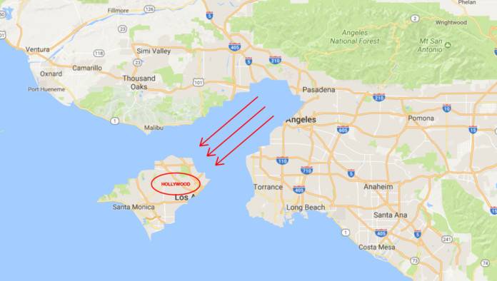 Nation Approves Plan To Push Hollywood Into Pacific Ocean