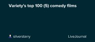 Variety's top 100 (5) comedy films: ohnotheydidnt