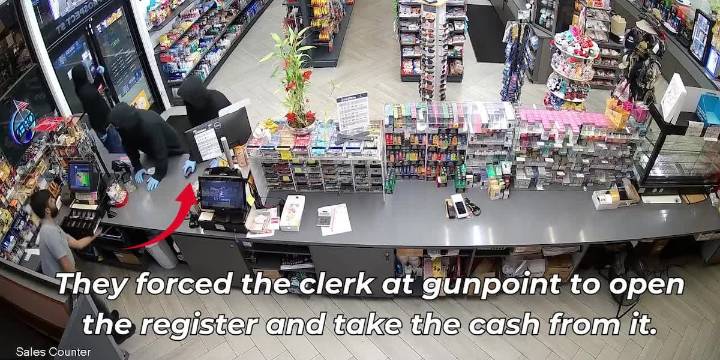 SURVEILLANCE VIDEO: Naugatuck police seek armed robbery suspects