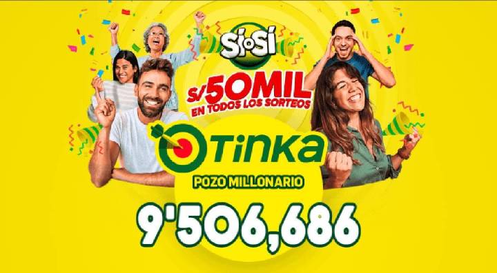Resultados de La Tinka del domingo 16 de noviembre 2025: revisa los números ganadores