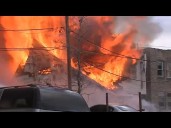 Chicago fire crews respond to large church fire in Englewood