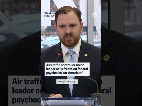 Air traffic controller union leader calls freeze on federal paychecks 'un