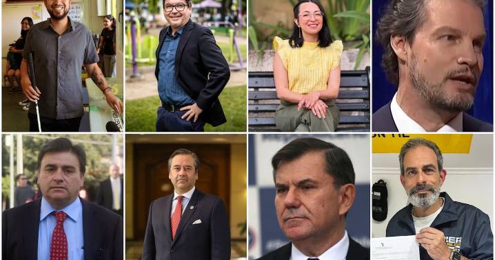 Distrito 8: Gustavo Gatica, Marcos Barraza, Tatiana Urrutia, Cristián Contreras, Enrique Bassaletti, Mario Olavarría y Pier Karlezi llegan a la Cámara