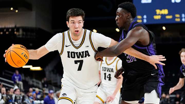 Iowa basketball defeats Grand Canyon University at Acrisure Series