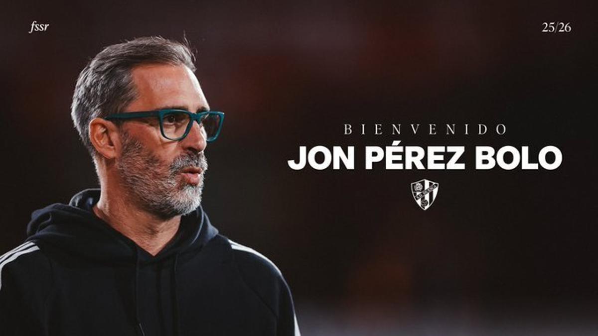 El Huesca hace oficial la llega de Jon Pérez Bolo como nuevo entrenador