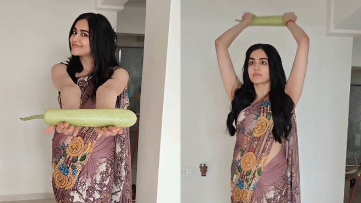 Adah Sharma Shows 'Kaddu Workout' To Fix Posture: 'Do This For 31 Days & Change Your Life'