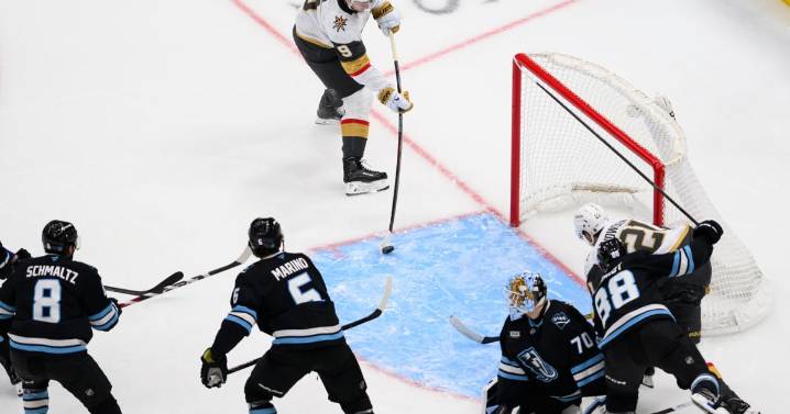 Eichel scores twice as Golden Knights beat Mammoth 4